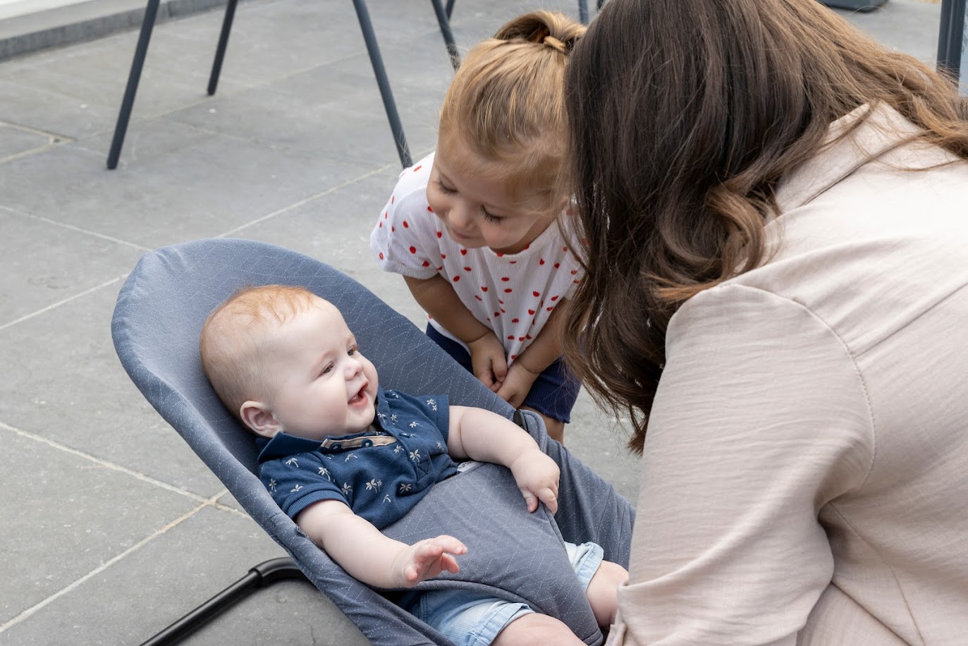 mama en kinderen