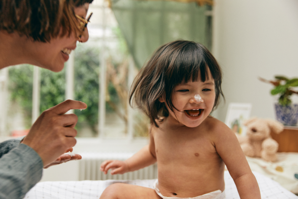 Mustela voor in de badkamer