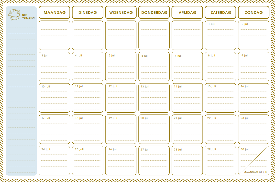 vakantieplanner