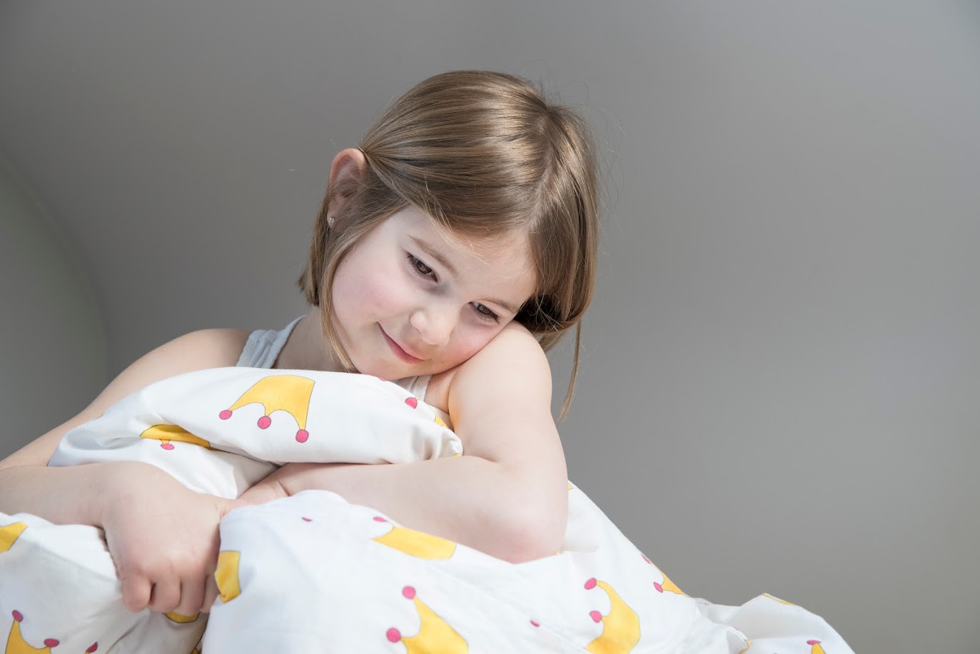 meisje in bed