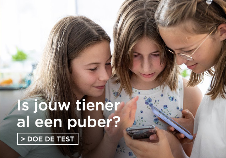 Is jouw tiener al een puber?