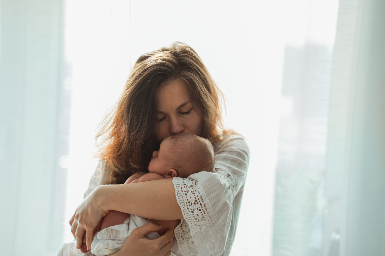 mama en newborn