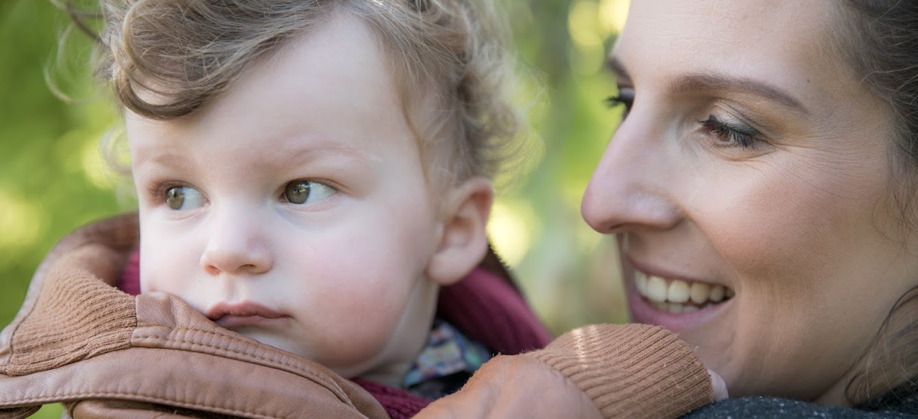 mama en zoontje