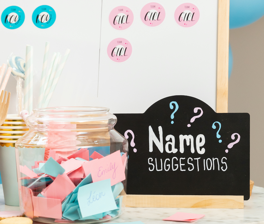 gender reveal party