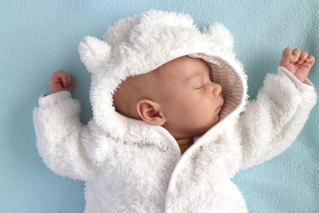 newborn baby winter