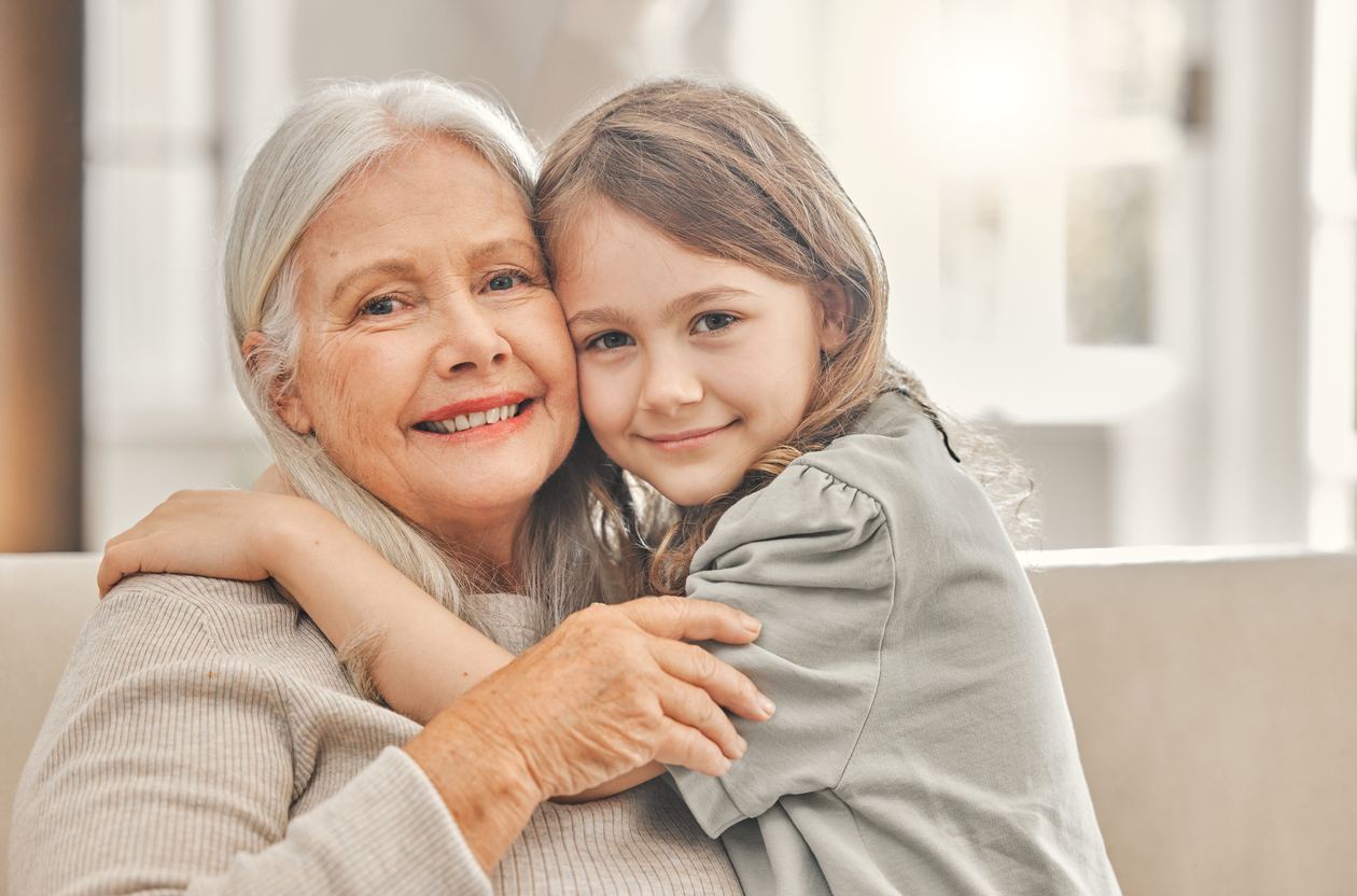oma en kleinkind 