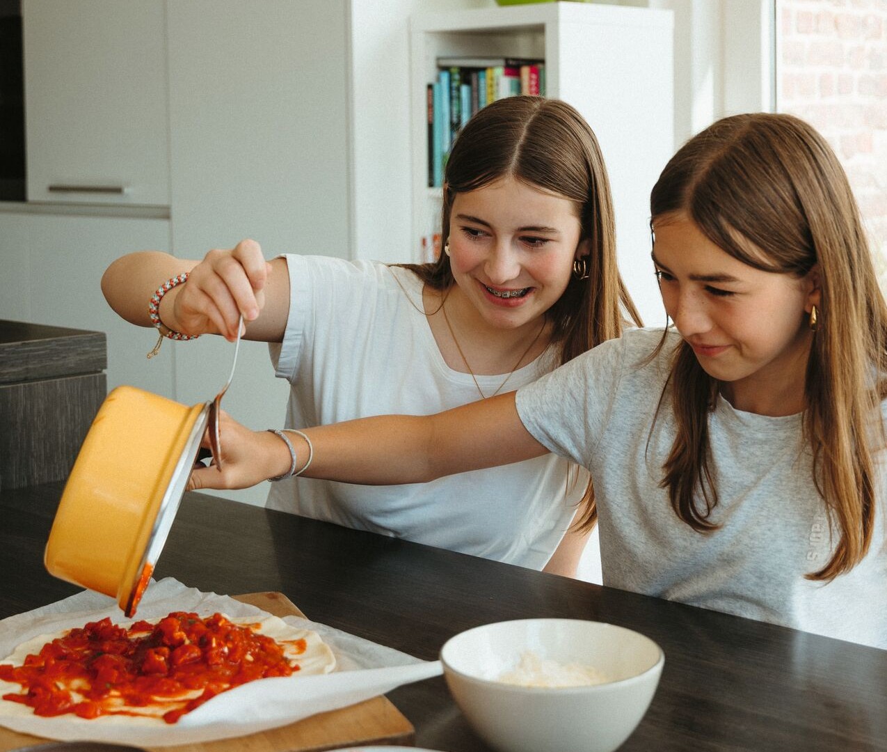 tieners koken