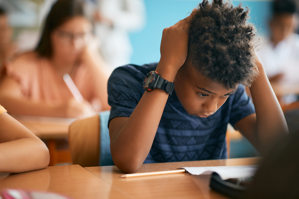 tiener school studeren 