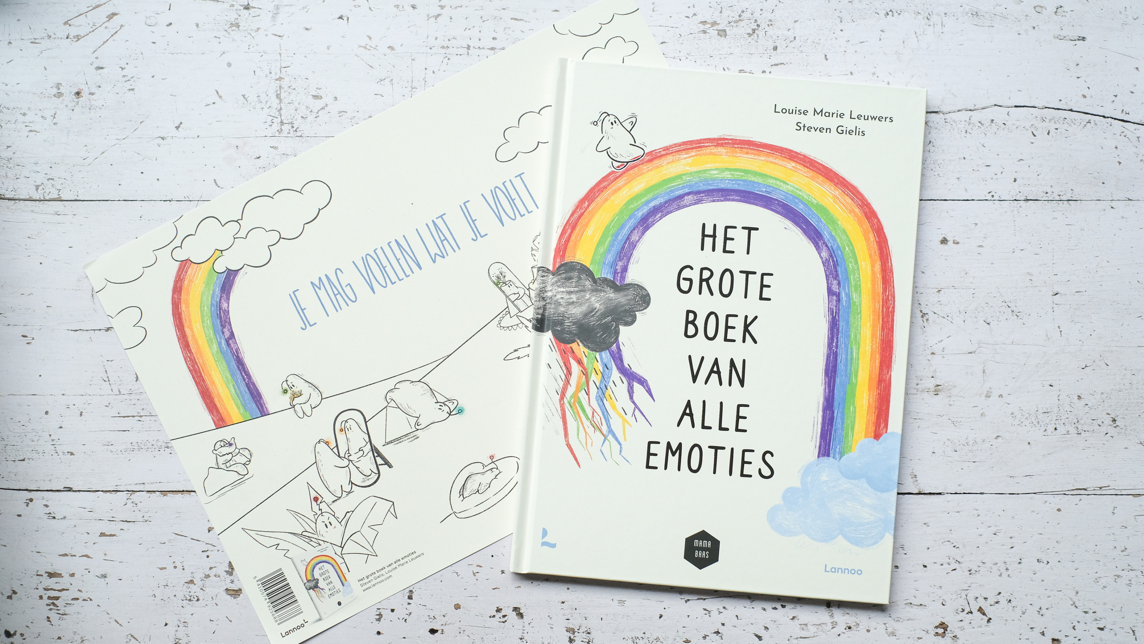 Het grote boek van alle emoties met poster