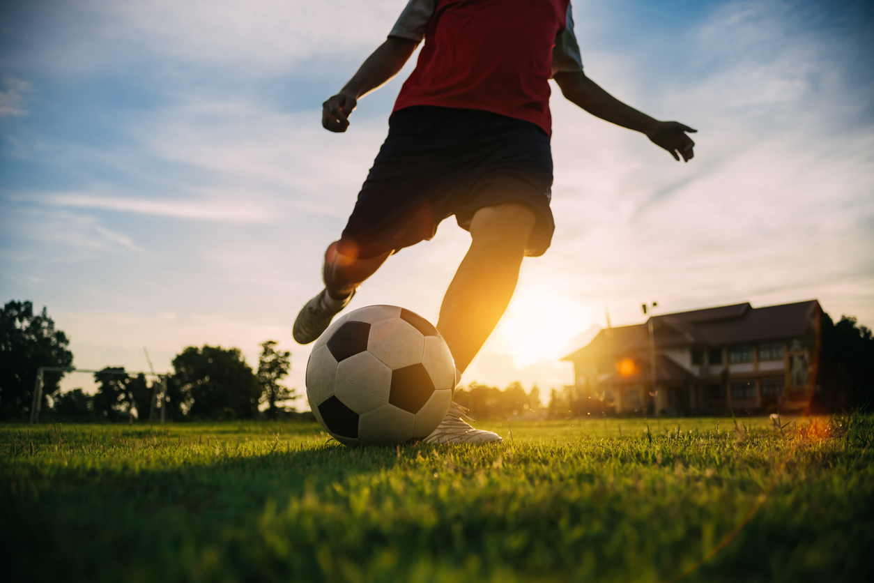 tiener voetbal