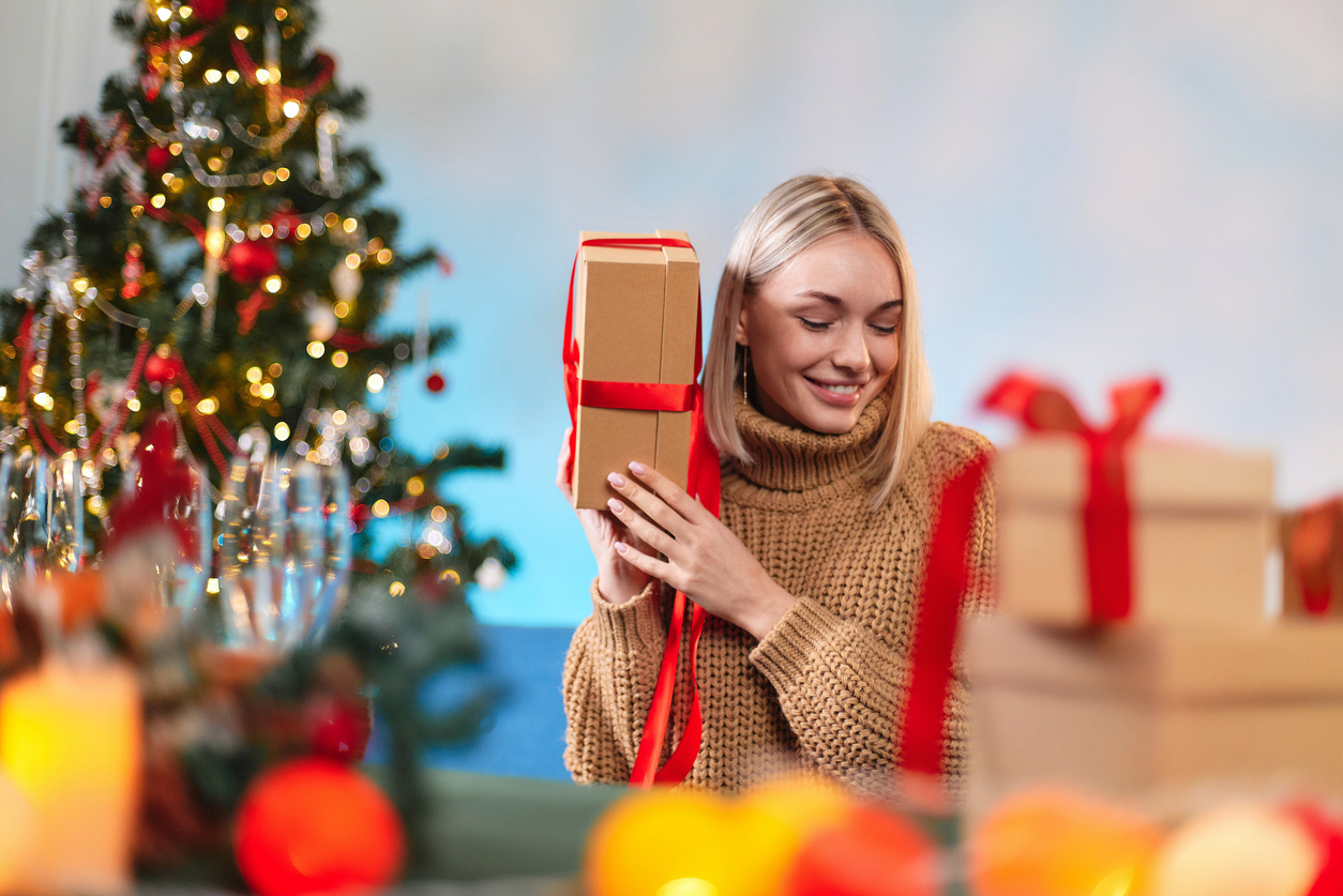 kerstboom cadeau mama
