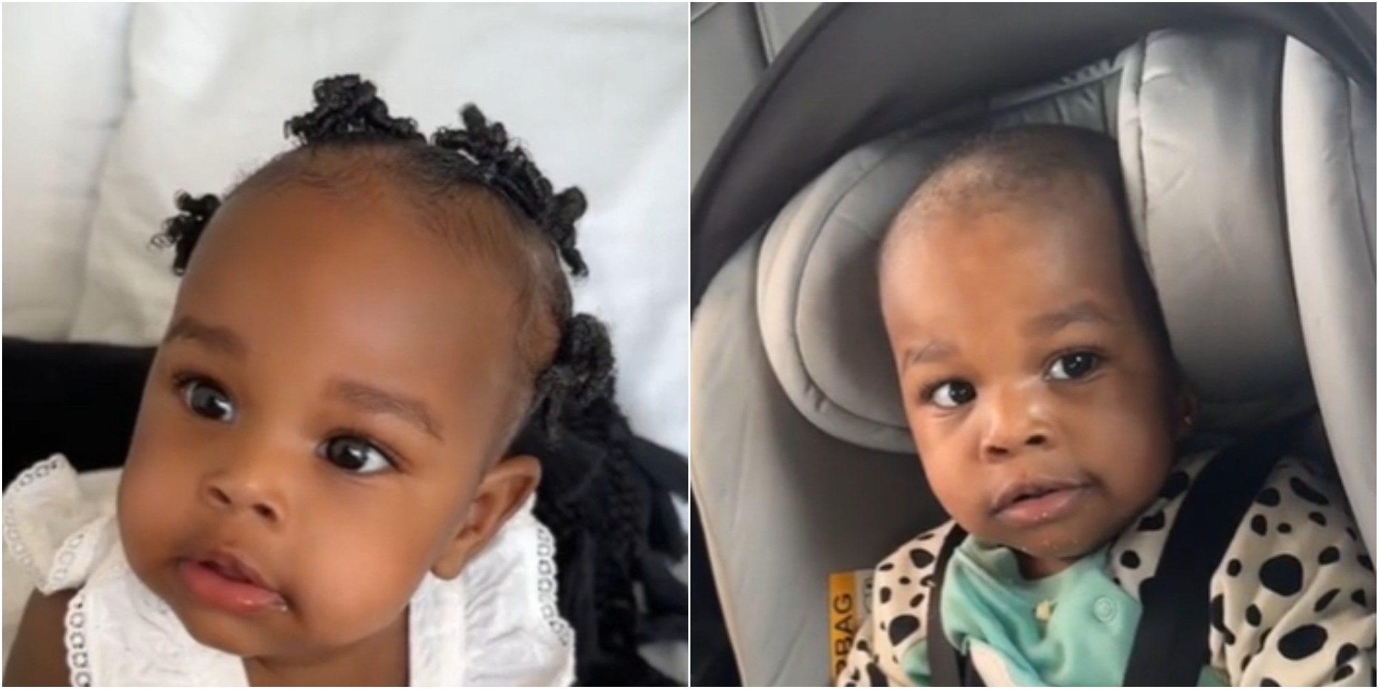 peuter TikTok haircut