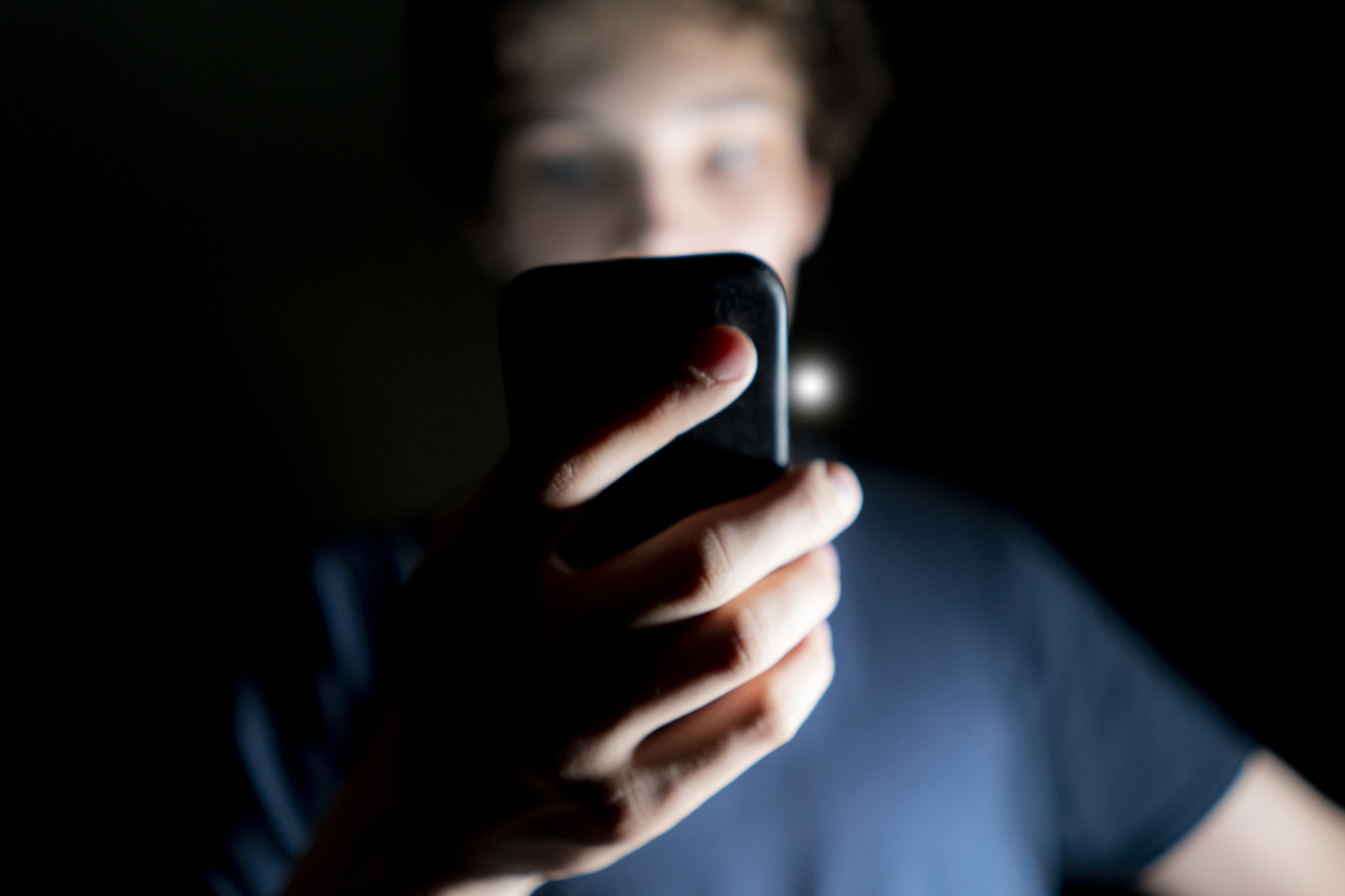 tiener smartphone 