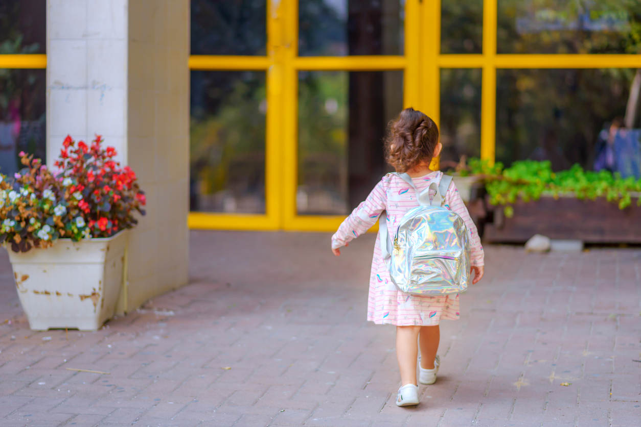 peuter eerste schooldag
