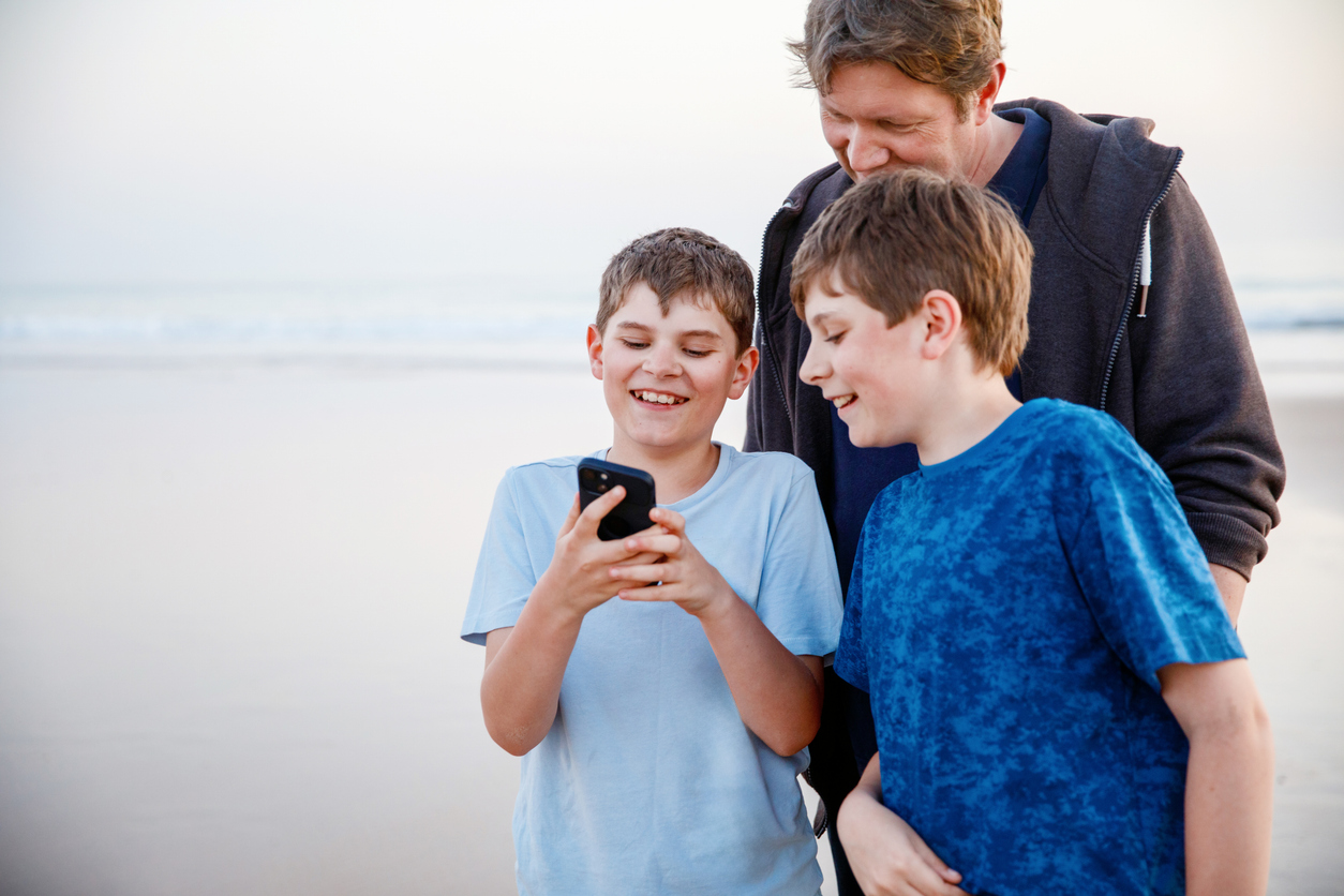 tieners vakantie