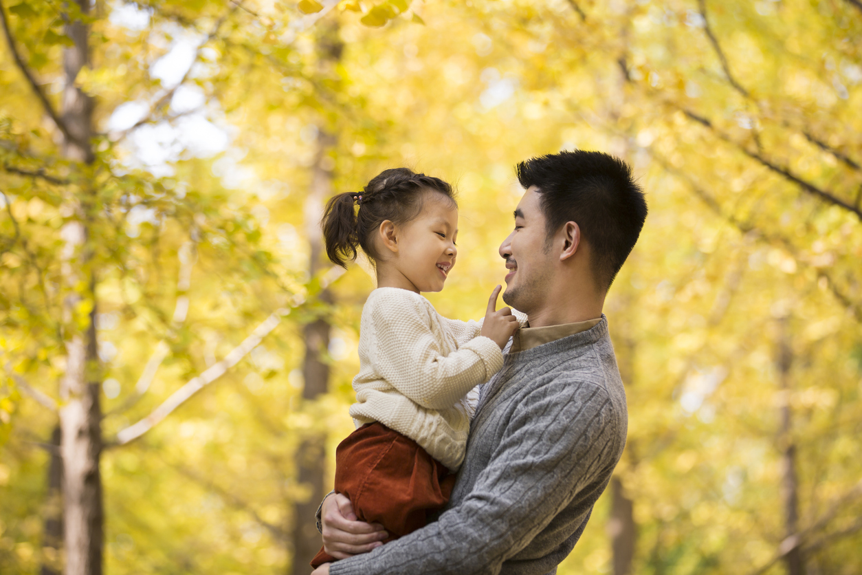 meisje en papa