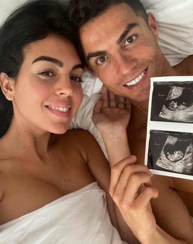 Cristiano Ronaldo en Georgina Rodriguez