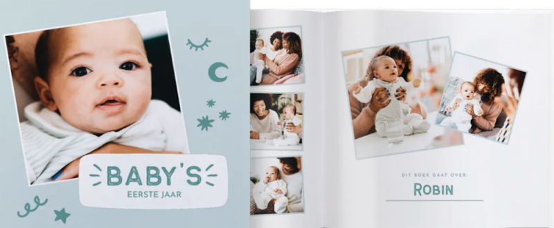 Eindelijk aan dat fotoboek van je baby beginnen? 8x inspiratie EN 25% | Mamabaas