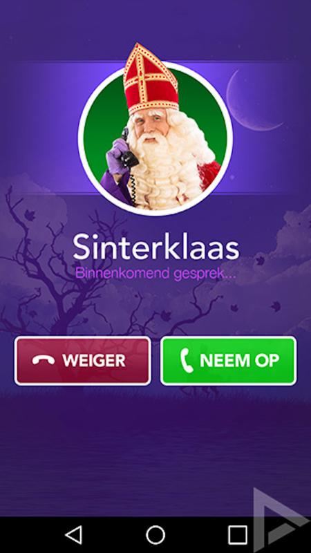 bellen met sinterklaas app