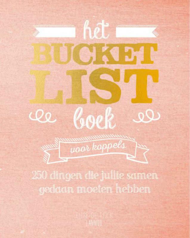 Bucketlist boek 