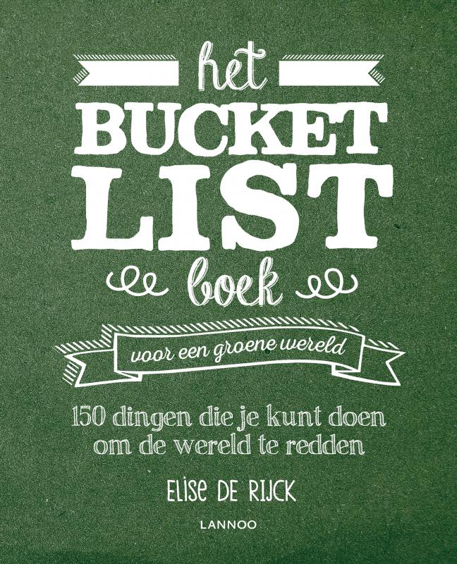 Het Bucketlist boek voor een groene wereld 