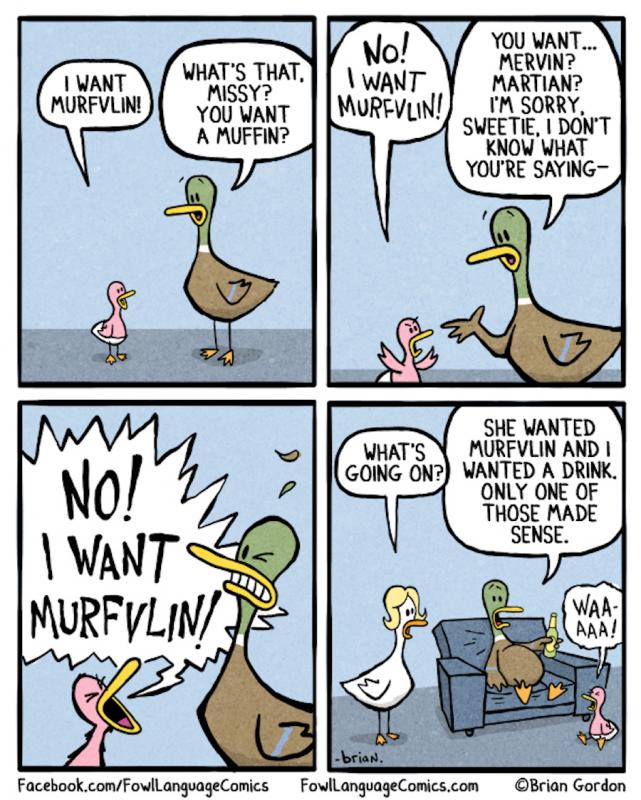 fowl language