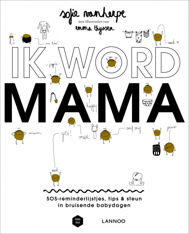 cover van het boek ik word mama