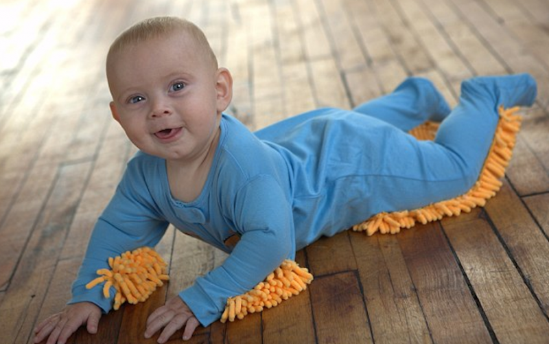 parenting hack cleaning