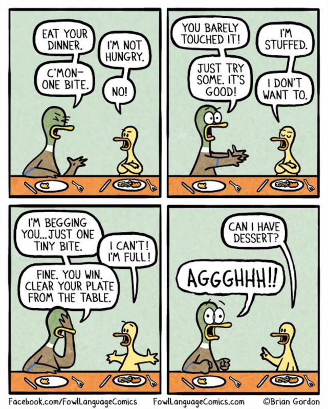 fowl language