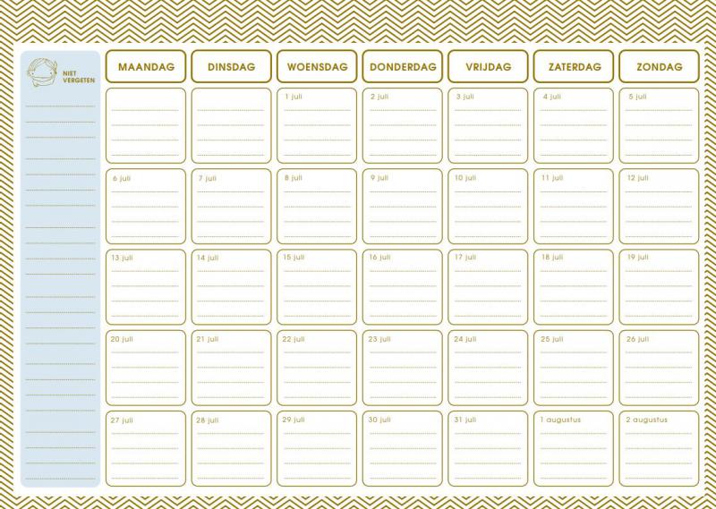 vakantieplanner