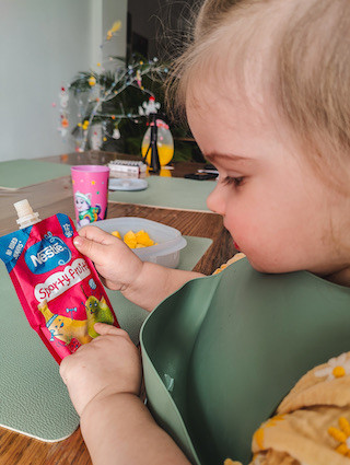 peuter met Crazy Fruits