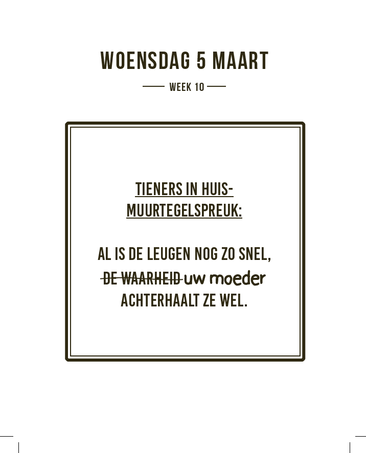 scheurkalender 