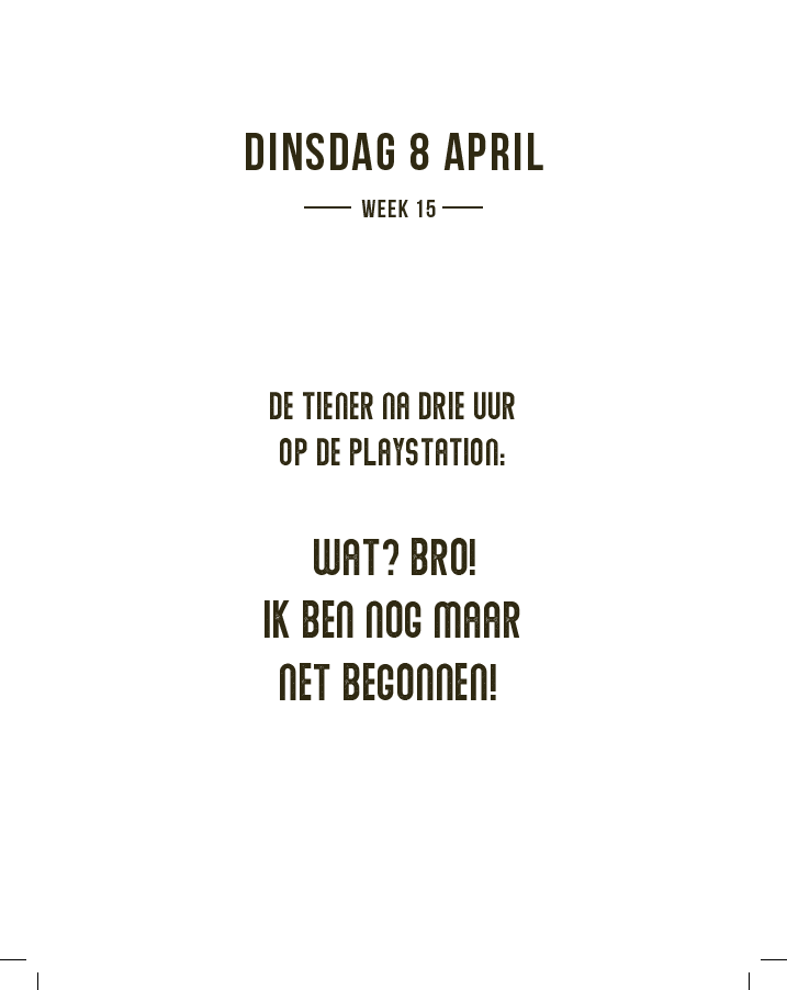 scheurkalender 