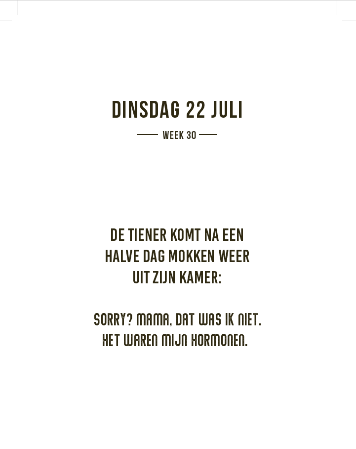 scheurkalender 