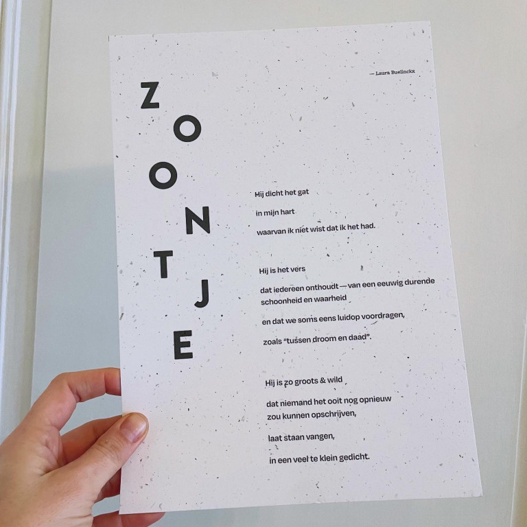 Gedicht zoontje 