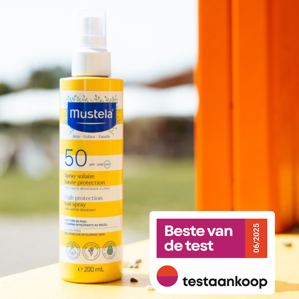 Mustela zonnespray beste van de test testaankoop
