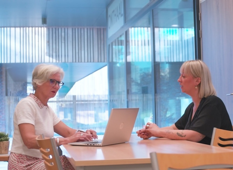 Nerea vond een nieuwe job via VDAB traject