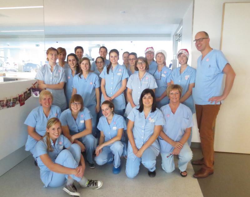 team neonatologie MiraLouise Fonds AZ Sint-Jan