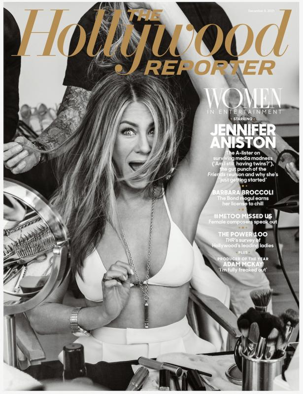 Hollywood Reporter cover Jennifer Aniston