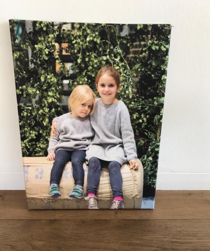 canvas albelli twee meisjes