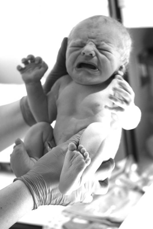 pasgeboren baby