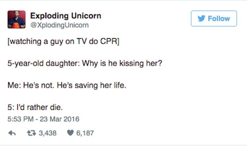 tweet @xplodingunicorn