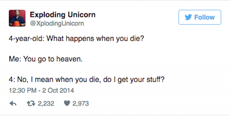 tweet @xplodingunicorn