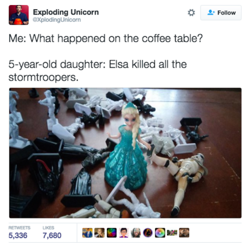 tweet @xplodingunicorn