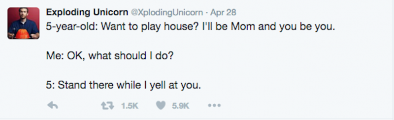 tweet @xplodingunicorn