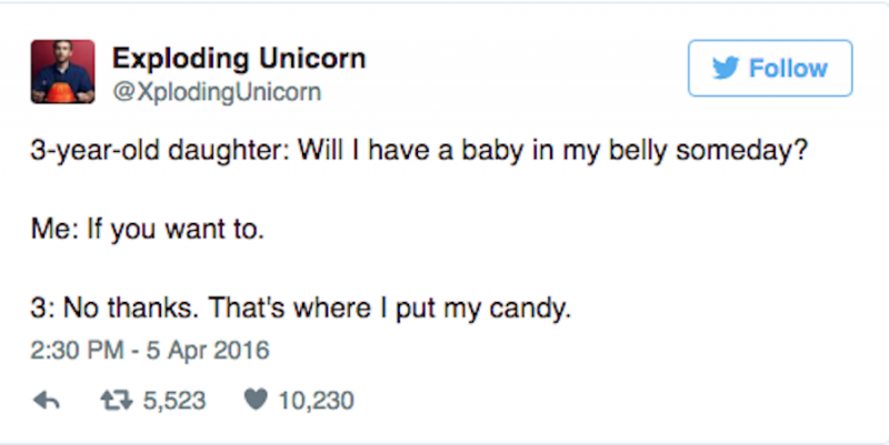 tweet @xplodingunicorn