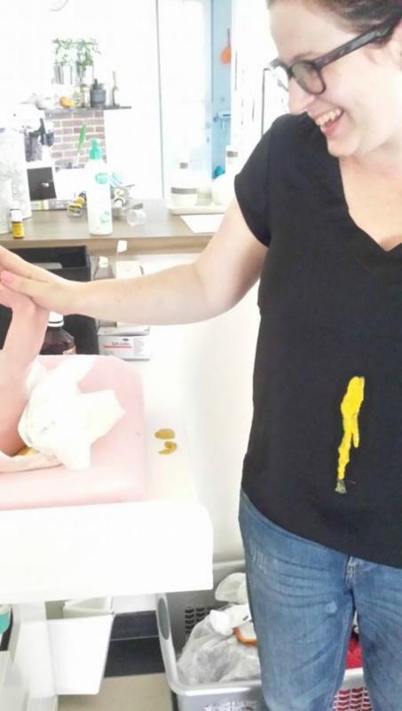 baby diarree op mama