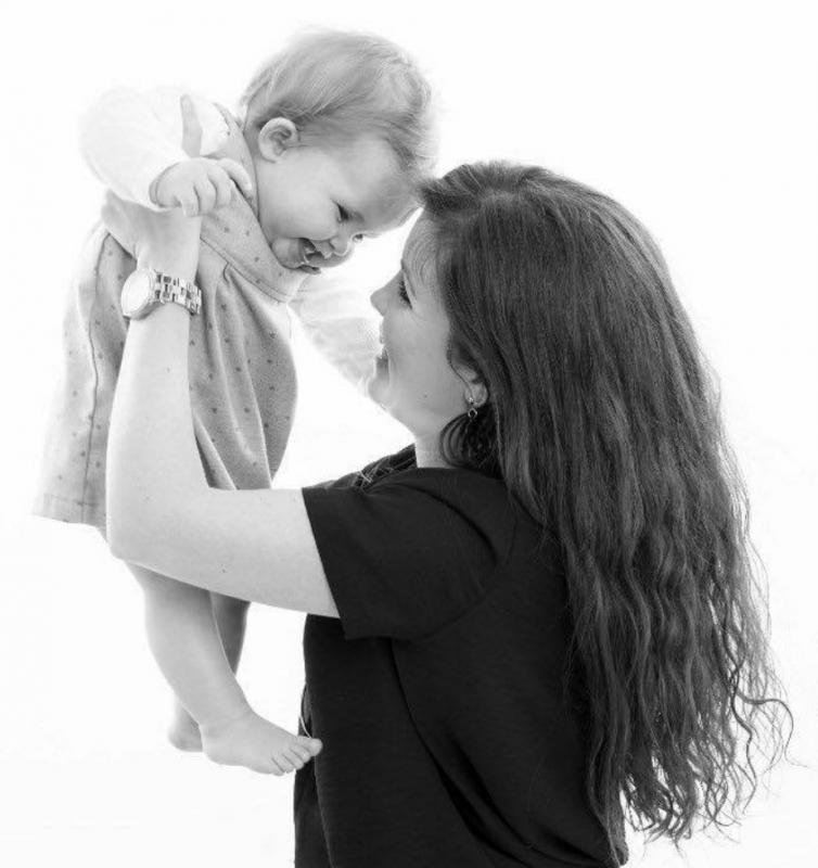 mama met babymeisje