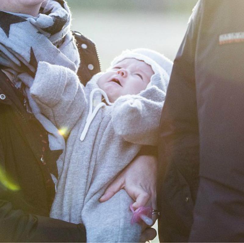 mama en papa met baby
