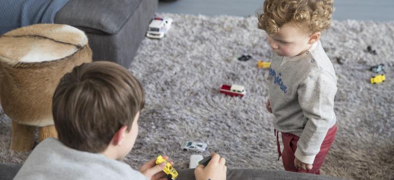 jongens spelen